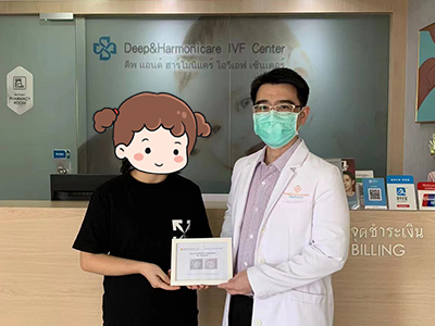 無精子癥患者，通過泰國第三代試管成功好孕