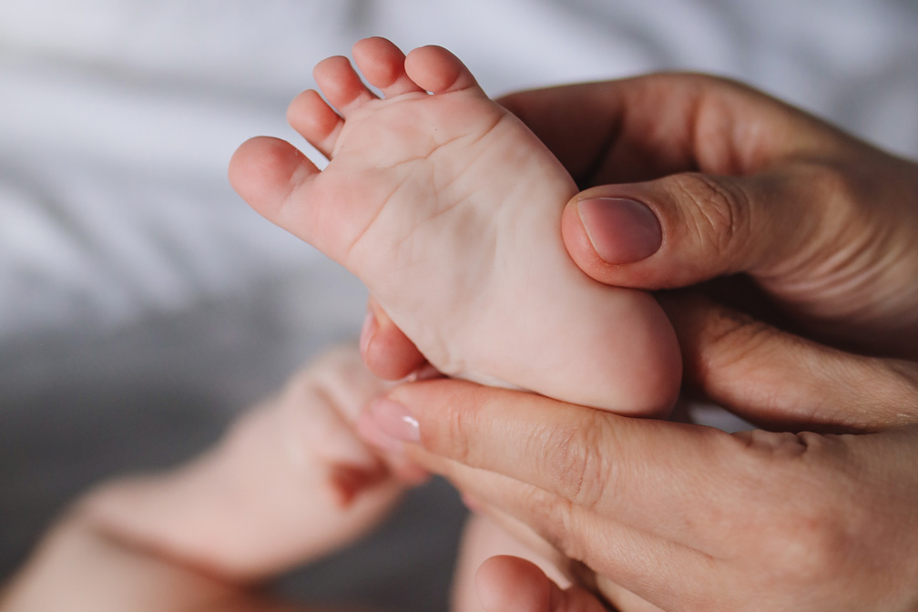 試管寶寶的小腳 試管寶寶的小腳