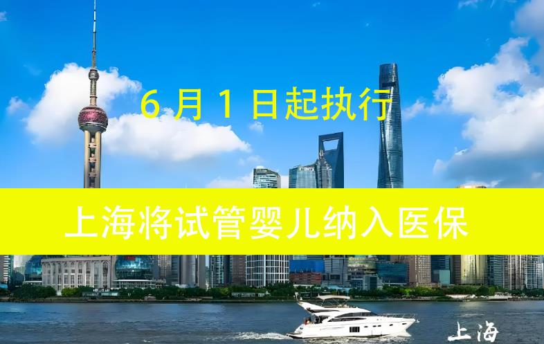 上海市宣布試管嬰兒費用納入醫保,附報銷項目明細